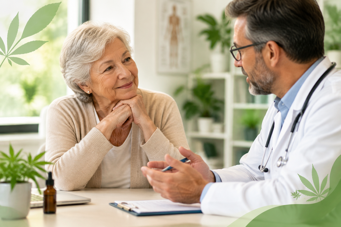 CBD e terceira idade: o que médicos avaliam antes de indicar