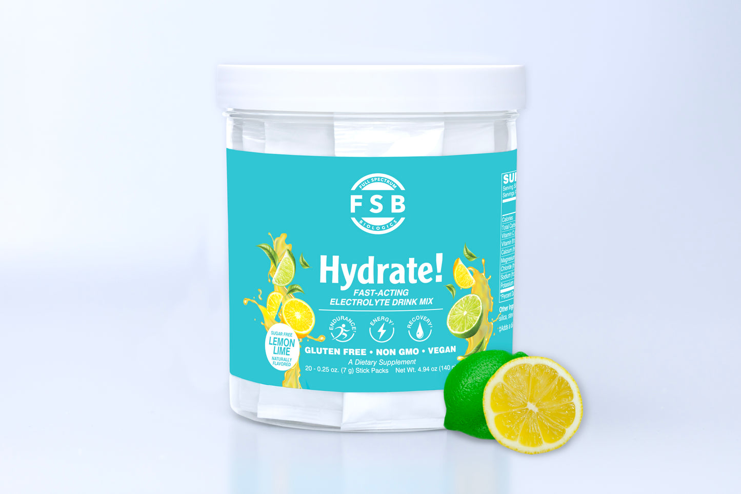 FSB Hydrate! – Mix de Eletrólitos de Ação Rápida