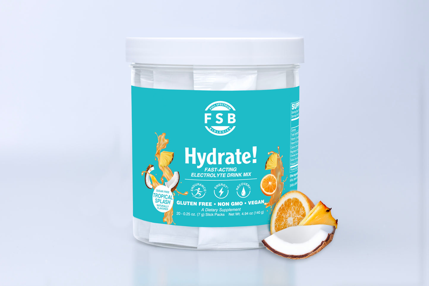 FSB Hydrate! – Mix de Eletrólitos de Ação Rápida