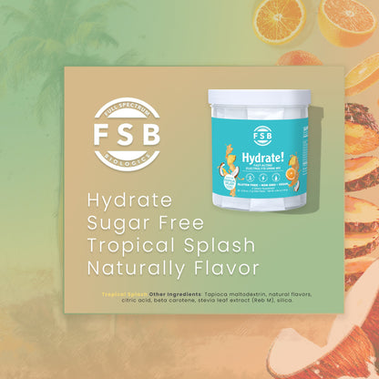 FSB Hydrate! – Mix de Eletrólitos de Ação Rápida