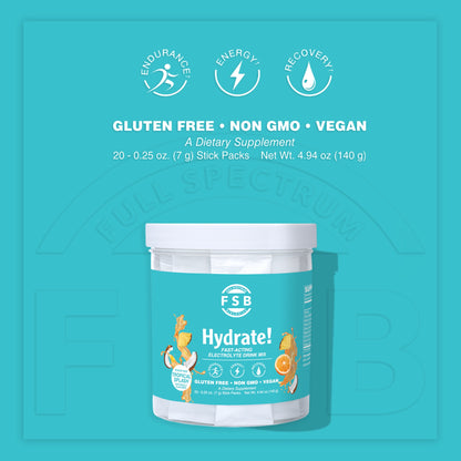FSB Hydrate! – Mix de Eletrólitos de Ação Rápida