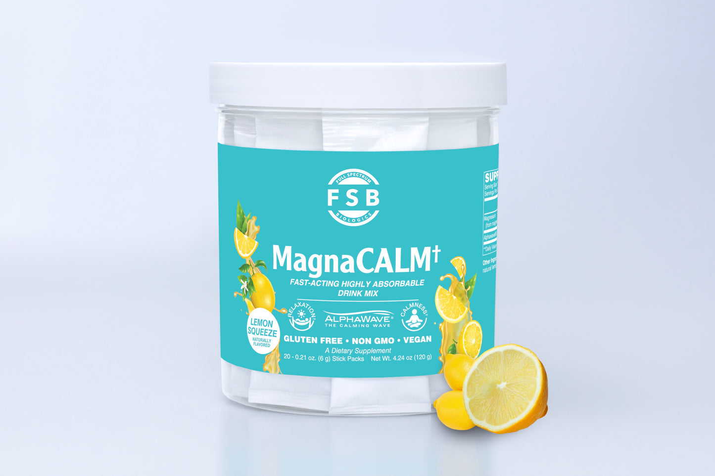 MagnaCALM – Pó para Drink Relaxante com Magnésio