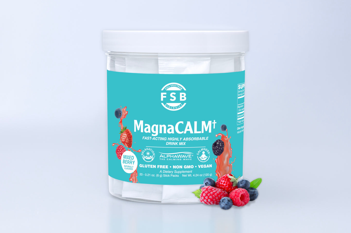 MagnaCALM – Pó para Drink Relaxante com Magnésio